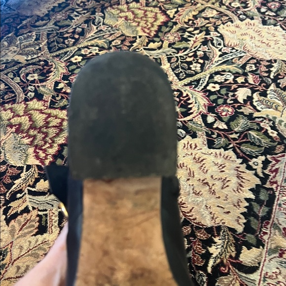 Tory Burch Black Leather Heeled Boots - Picture 14 of 16